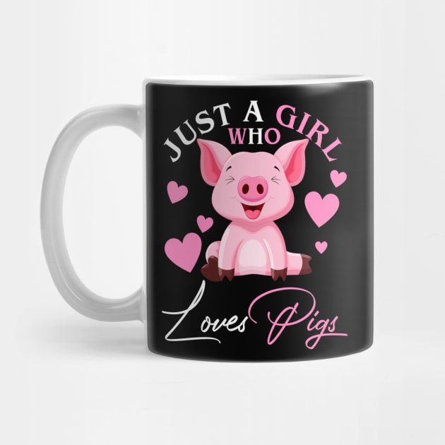 Just a girl who loves pigs by artbooming